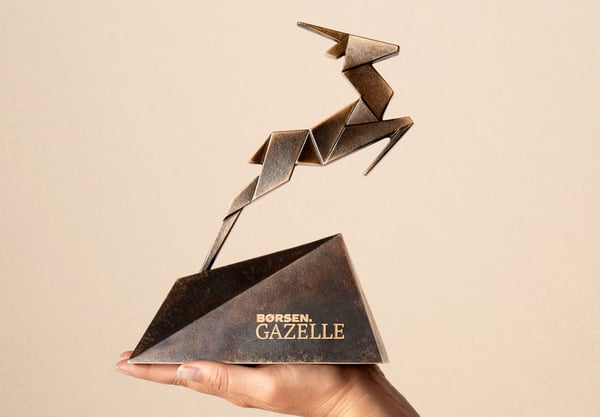 Rillion ha sido reconocida como «Gazelle» de Børsen entre las empresas de más rápido crecimiento de Dinamarca