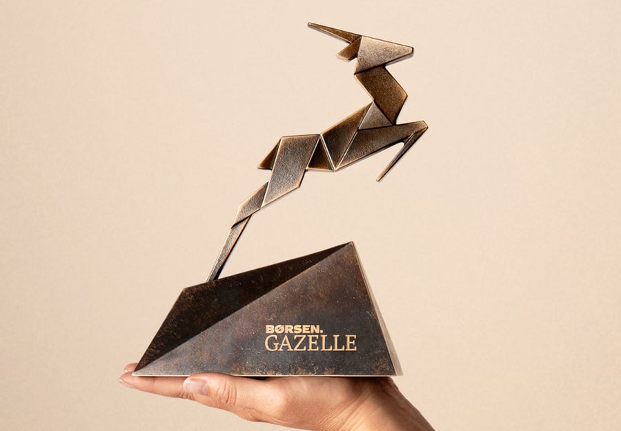 Rillion recognized as a Børsen Gazelle among Denmark’s fastest-growing businesses