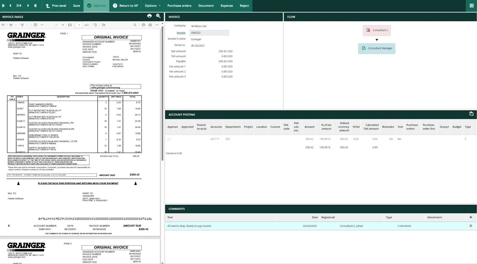Aprobaciones automatizadas y dinámicas